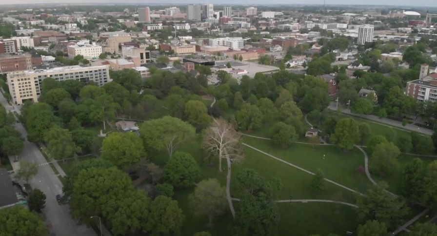 Urbana Aerial view